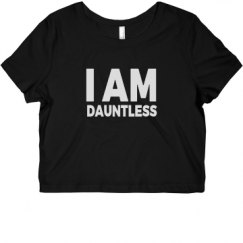 Ladies Slim Fit Crop Top Tee