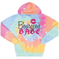 Unisex Tie-Dye Fleece Hoodie