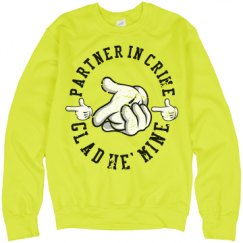 Unisex Neon Crewneck Sweatshirt