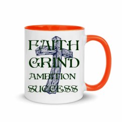 11oz Ceramic Mug with Color Inside