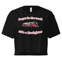 Ladies Festival Cali Crop Top Tee