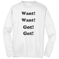 Unisex Athletic Performance Long Sleeve Tee