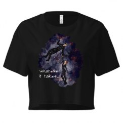 Ladies Festival Cali Crop Top Tee