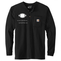 Unisex Carhartt Long Sleeve Henley Tee 