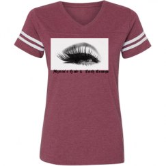 Ladies Relaxed Fit Vintage Sports Tee