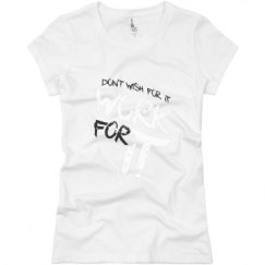 Ladies Slim Fit Basic Promo Jersey Tee