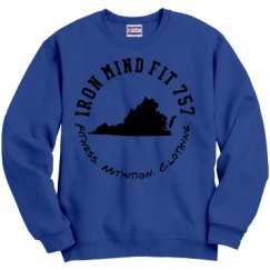 Unisex Film and Foil Crewneck Sweatshirt
