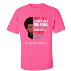 Unisex Ultra Cotton Safety Neon Crewneck Tee