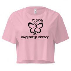 Ladies Festival Cali Crop Top Tee