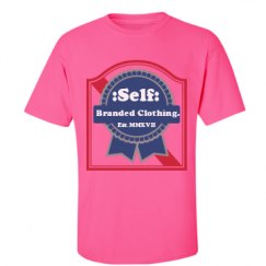 Unisex Ultra Cotton Safety Neon Crewneck Tee