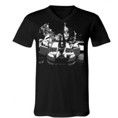 Unisex V-Neck Jersey Tee