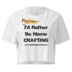 Ladies Festival Cali Crop Top Tee