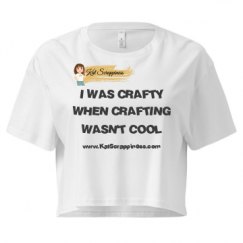 Ladies Festival Cali Crop Top Tee