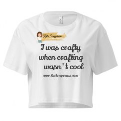 Ladies Festival Cali Crop Top Tee