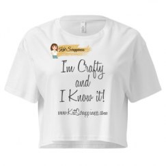 Ladies Festival Cali Crop Top Tee