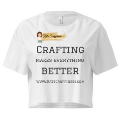 Ladies Festival Cali Crop Top Tee