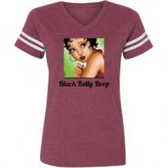 Ladies Relaxed Fit Vintage Sports Tee