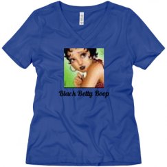 Ladies Relaxed Fit V-Neck Tee
