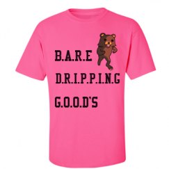 Unisex Ultra Cotton Safety Neon Crewneck Tee