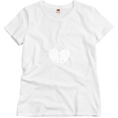 Ladies Semi-Fitted Relaxed Fit Basic Promo Tee