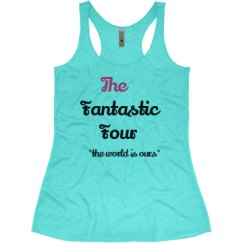 Ladies Slim Fit Super Soft Racerback Triblend Tank
