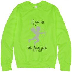 Unisex Neon Crewneck Sweatshirt