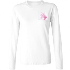 Ladies Relaxed Fit Basic Long Sleeve Tee
