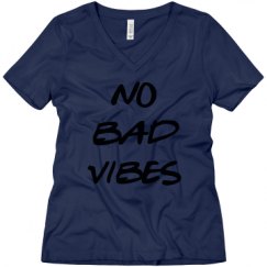 Ladies Relaxed Fit V-Neck Tee