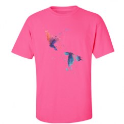 Unisex Ultra Cotton Safety Neon Crewneck Tee