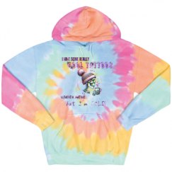 Unisex Tie-Dye Fleece Hoodie
