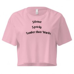 Ladies Festival Cali Crop Top Tee
