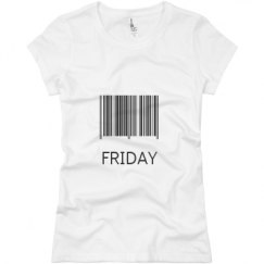 Ladies Slim Fit Basic Promo Jersey Tee