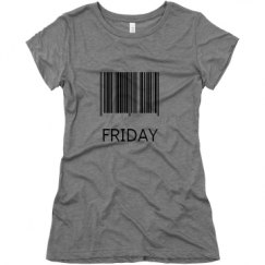 Ladies Slim Fit Super Soft Triblend Tee