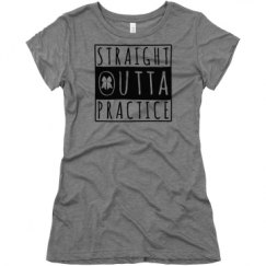 Ladies Slim Fit Super Soft Triblend Tee