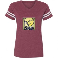 Ladies Relaxed Fit Vintage Sports Tee