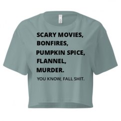 Ladies Festival Cali Crop Top Tee