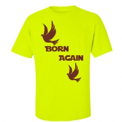 Unisex Ultra Cotton Safety Neon Crewneck Tee