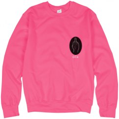 Unisex Neon Crewneck Sweatshirt