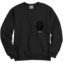 Unisex Film and Foil Crewneck Sweatshirt