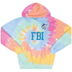 Unisex Tie-Dye Fleece Hoodie