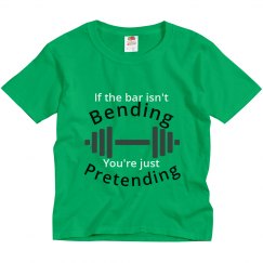 If the bar isn't bending