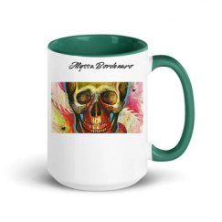 15oz Ceramic Mug with Color Inside