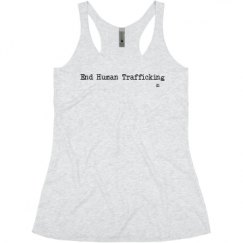 Ladies Slim Fit Super Soft Racerback Triblend Tank