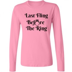 Ladies Relaxed Fit Basic Long Sleeve Tee