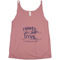 Ladies Flowy Slouchy Tank