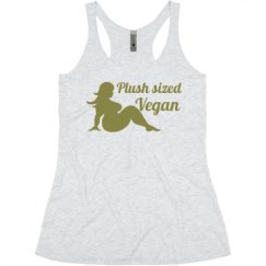 Ladies Slim Fit Super Soft Racerback Triblend Tank