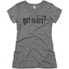 Ladies Slim Fit Super Soft Triblend Tee