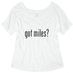 Ladies Flowy Slouchy Tee