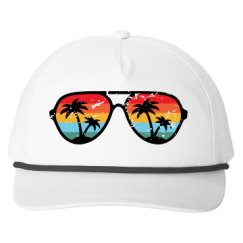 Snapback Five-Panel Rope Hat