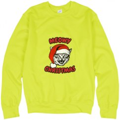 Unisex Neon Crewneck Sweatshirt